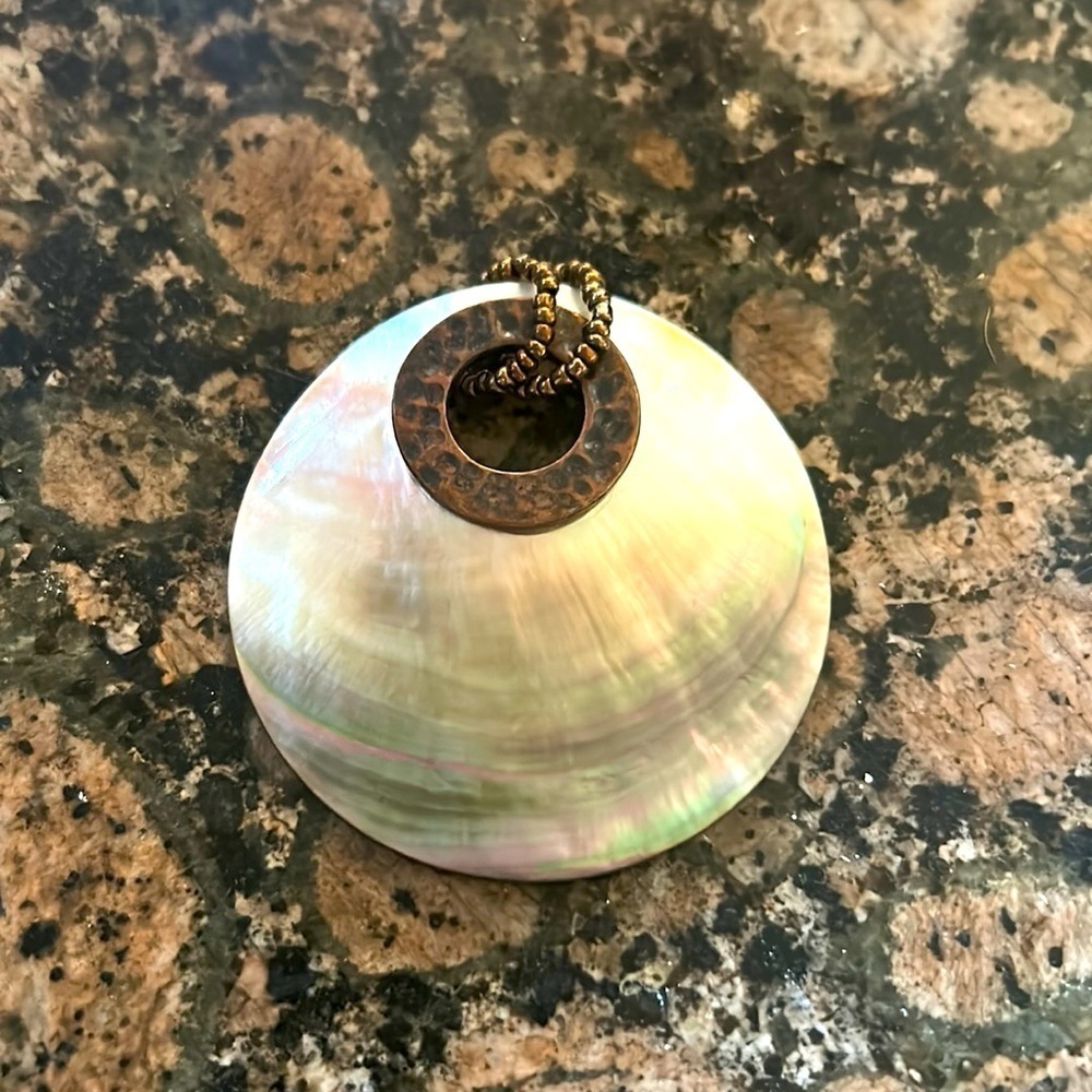 Shell pendant